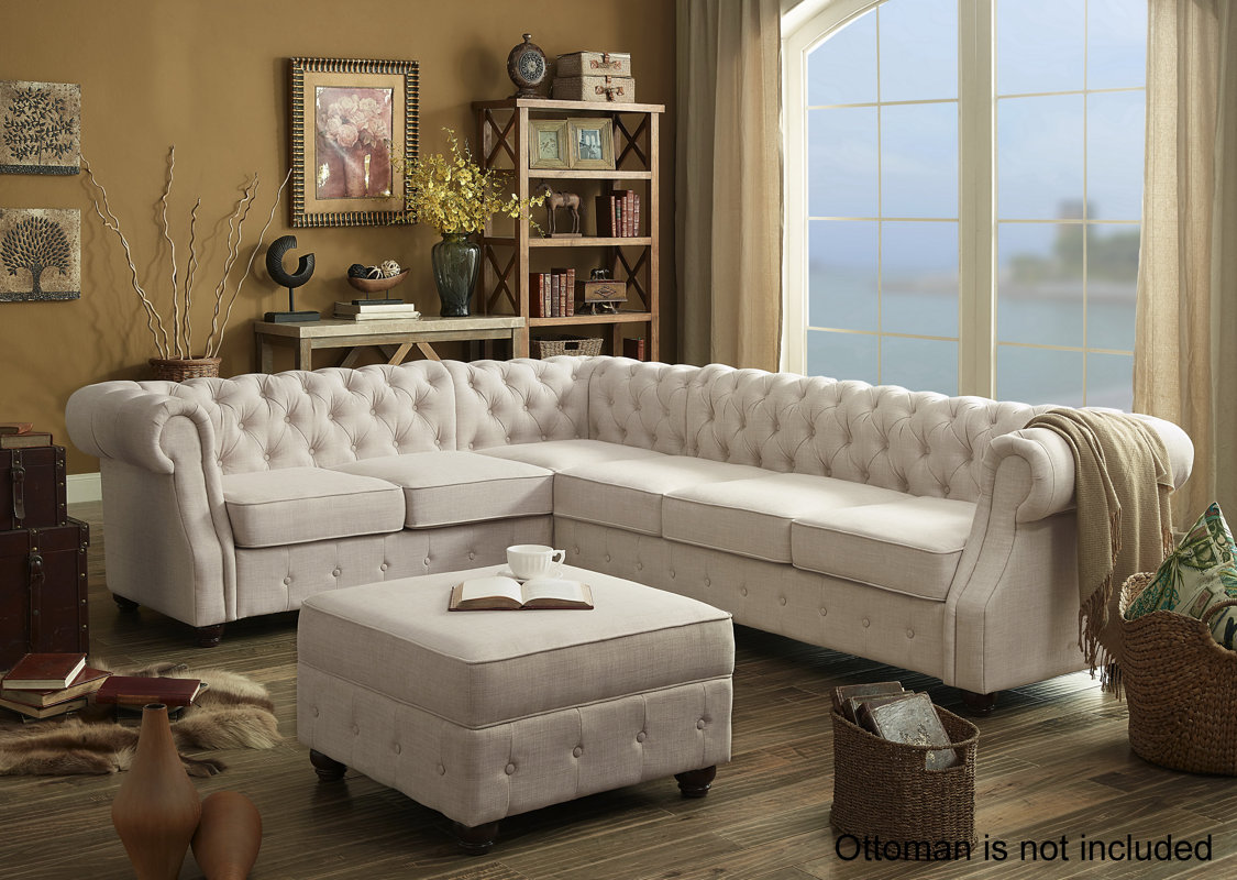 Mulhouse Furniture Olivia Sectional Collection & Reviews Wayfair