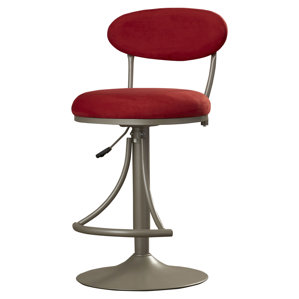 Elon Adjustable Height Swivel Bar Stool by Latit..