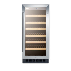 Summit 15-inch 33 Bottle Single Zone Built-In Wine Cooler
