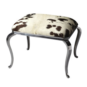 Hocker Faviola aus Leder von Orren Ellis