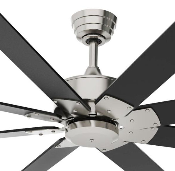 Fanimation 80 Levon Custom 8 Blade Led Ceiling Fan With Remote 80 Levon Custom 8 Blade Led Ceiling Fan With Remote