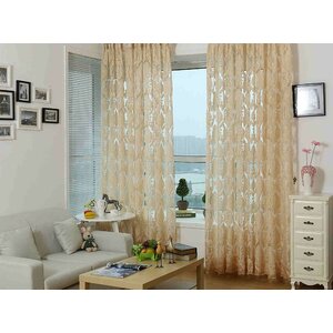 Sheer Single Curtain Panel