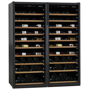 Extra Large Wine Coolers Refrigerators You Ll Love Wayfair 600 Bottle Clic Single Zone Freestanding Wine Cellar