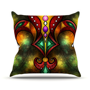 Fleur De Lis Accent Pillow Wayfair Fleur De Lis By Man Manzano Warm Throw Pillow