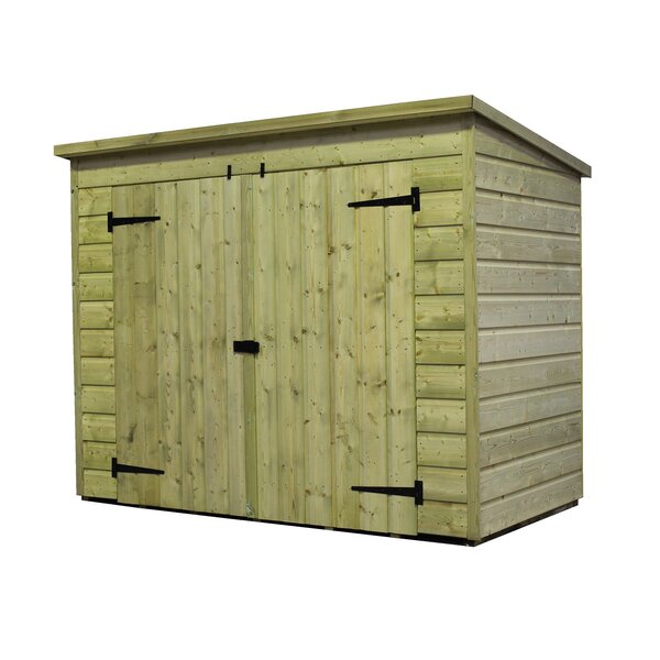 Empire Sheds Ltd 7 x 4 Wooden Bike Shed & Reviews | Wayfair.co.uk