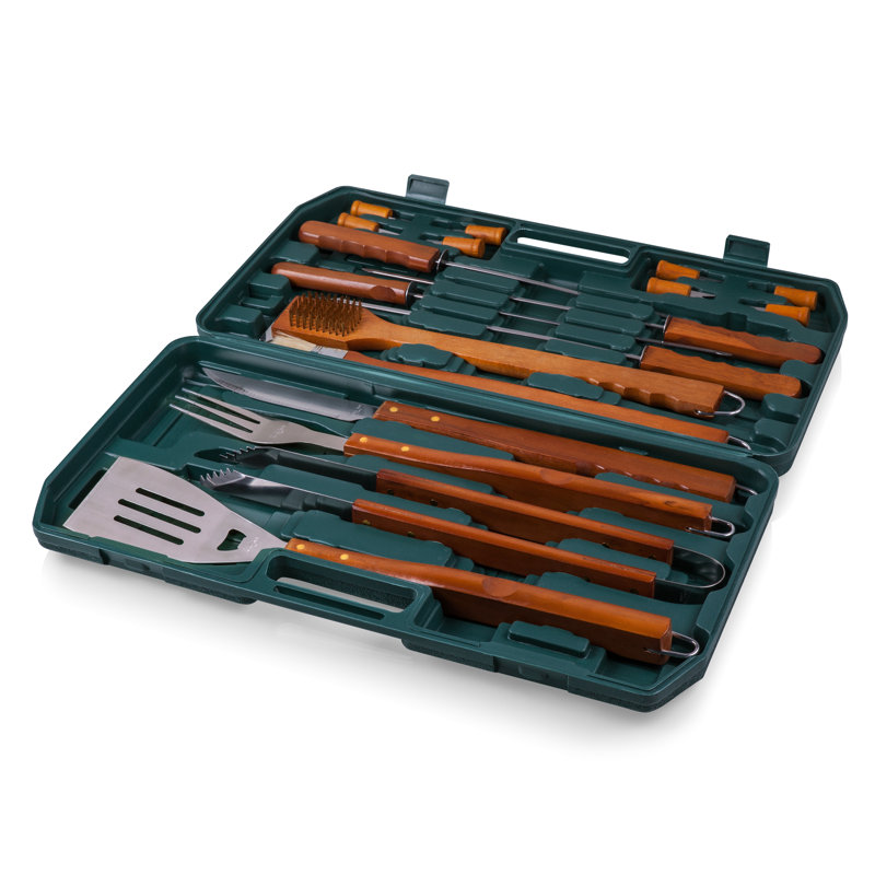 Picnic Time 18 Piece Picnic BBQ Tool Set & Reviews Wayfair