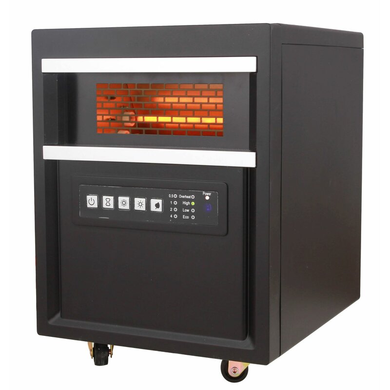 Presto 1500 Watt Electric Infrared Cabinet Heater & Reviews | Wayfair