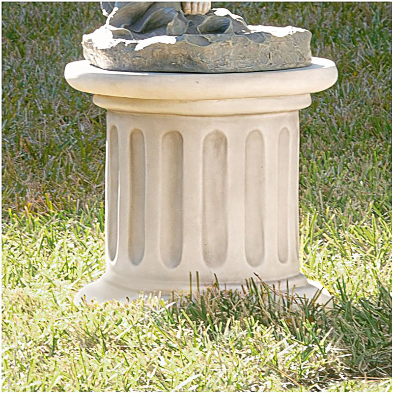 Design Toscano Classical Fluted Pedestal Wayfair