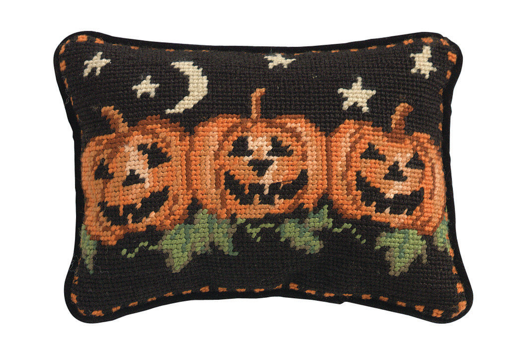 The Holiday Aisle Rendon Needlepoint Lumbar Pillow Reviews Wayfair