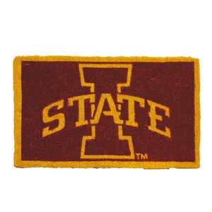 NCAA Iowa State Welcome Graphic Printed Doormat