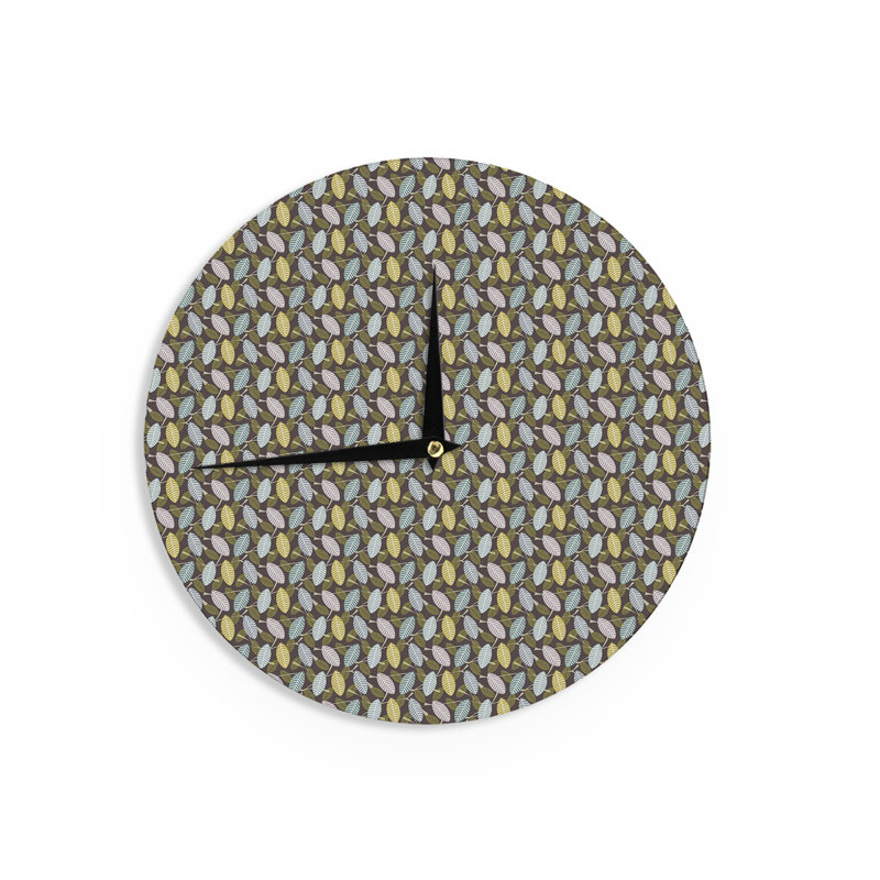 East Urban Home Julie Hamilton Moss Canopy 12 Wall Clock Wayfairca