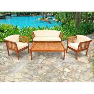 4-tlg. Gartensitzgruppen-Set Samoa von indoba®