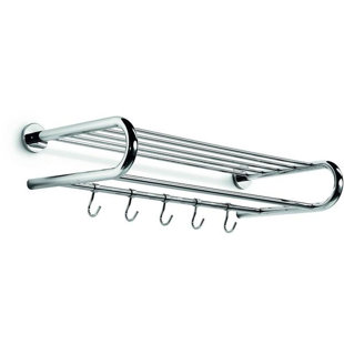 Towel Rack With Hooks Wayfair South Lamar Wall Mounted Towel Rack With Hook
