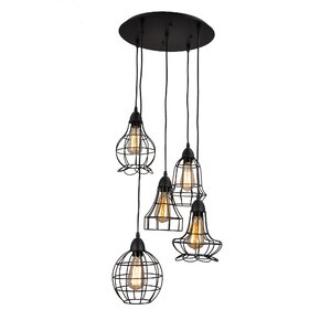 5-Light Kitchen Island Pendant