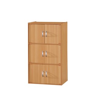 6 Door Storage Accent Cabinet