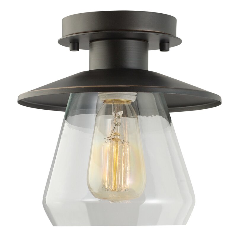 Birmingham La Grange 1-Light Semi Flush Mount