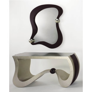 Console Table Mirror Set Wayfair Console Table And Mirror Set