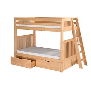 Buy Oakwood Twin Bunk Bed with Drawers!