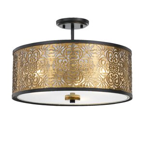 Bravington 3-Light Semi Flush Mount