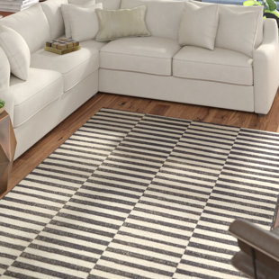 Black White Striped Rugs You Ll Love Wayfair Yarbrough Black Area Rug