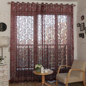 Sheer Single Curtain Panel