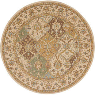 5 6 Round Rugs You Ll Love Wayfair Standish Beige Area Rug