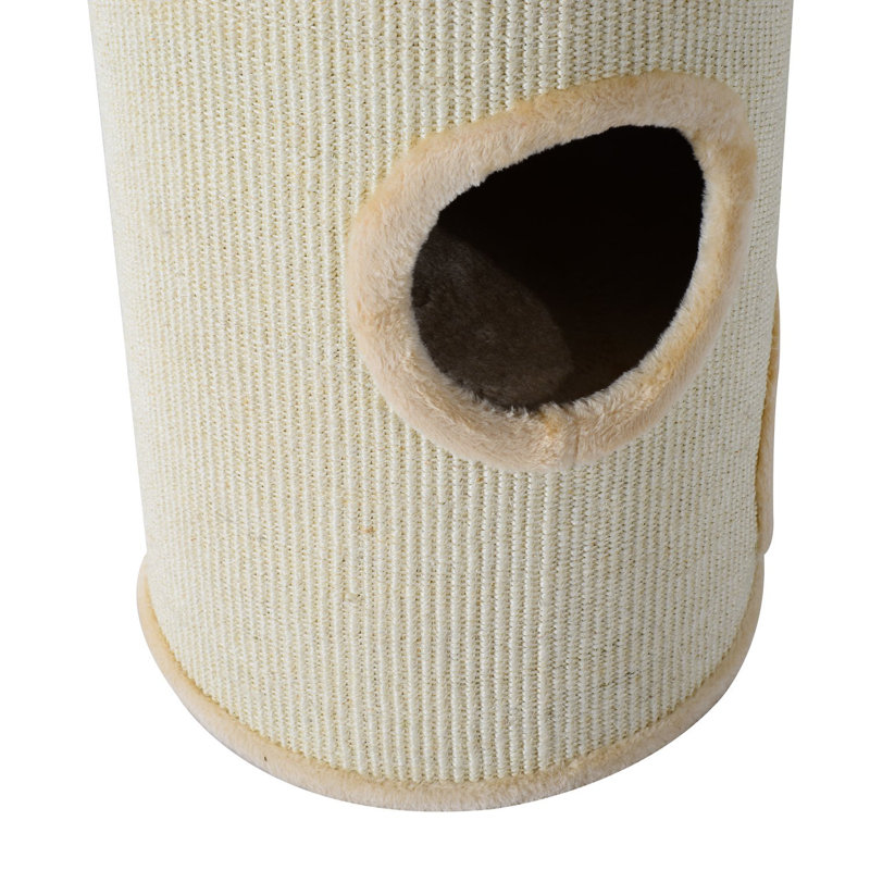 Pawhut 97cm Barrel Cat Tree & Reviews Wayfair.co.uk