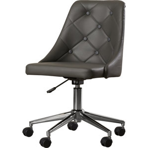 Black Desk Chair black chrome office chair | wayfair Black Desk Chair black chrome office chair | wayfair