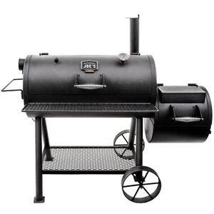Oklahoma Joe's Highland Reverse Flow Offset Charcoal Smoker and Grill