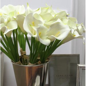 Luxury Real Touch Calla Lilie Flower Stem