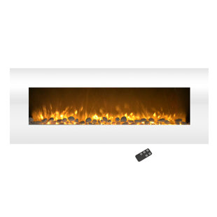 Fireplaces Indoor Electric Wood Burning Stoves Lockport Pearl Wall Mounted Electric Fireplace