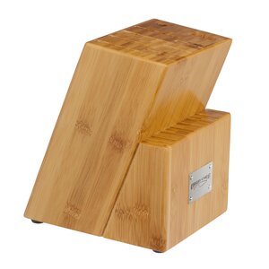 Crimson Series 17 Slot Bamboo Knife Block