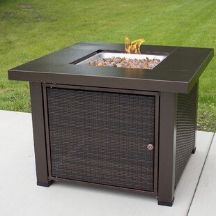 Rio Wicker Stainless Steel Propane Fire Pit review