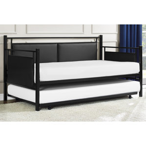 Petaluma Metal and Upholstered Daybed ..