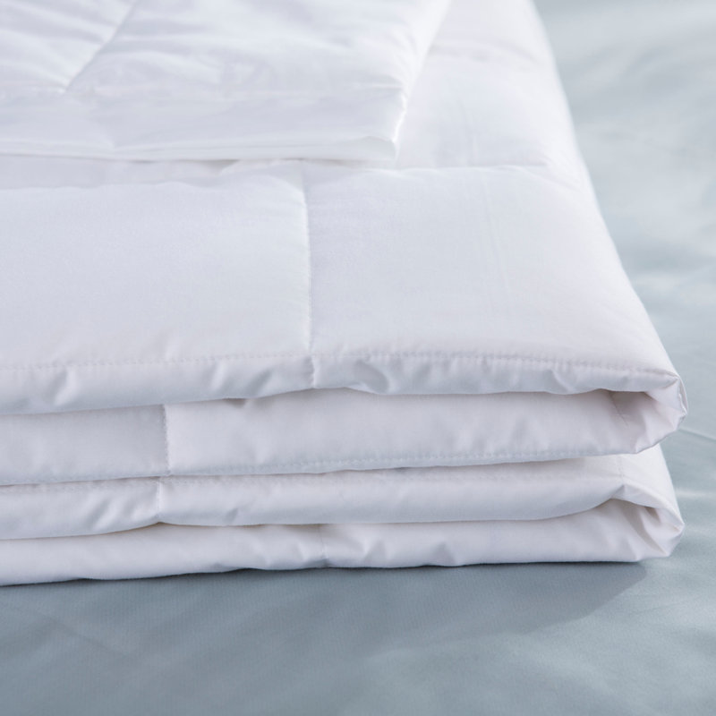Alwyn Home Light Weight Down Cotton Duvet Insert Reviews Wayfair Light Weight Down Cotton Duvet Insert