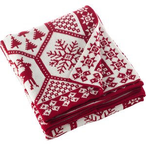 Sevan Christmas Knitted Throw