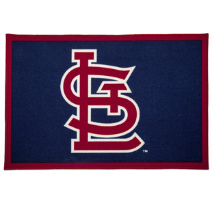 St Louis Cardinals Rug Wayfair Mlb St Louis Cardinals Red Blue Area Rug