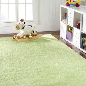 Anika Lemon Lime Green Area Rug