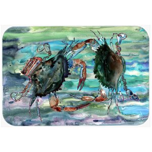 Watery Crabs Kitchen/Bath Mat