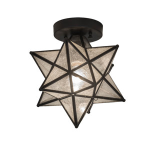 Wrought Studio Holleman 1 Light Semi Flush Mount Wayfair
