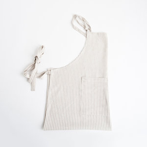 Cuisine Linen Striped Kitchen Apron