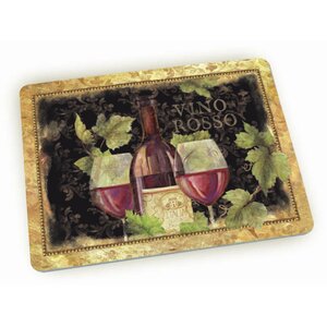 Gilded Wine Glass Cutting Board