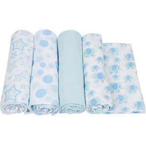 4 Piece Swaddle Blanket Set