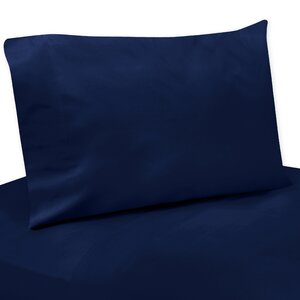 Solid Navy Blue Twin Sheet Set