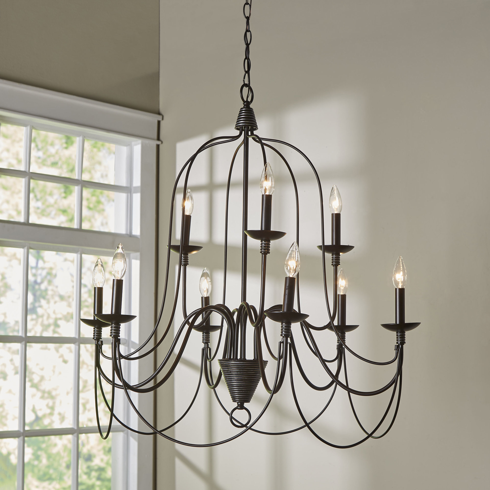 Kollman 9 Light Candle Style Chandelier Reviews Joss Main