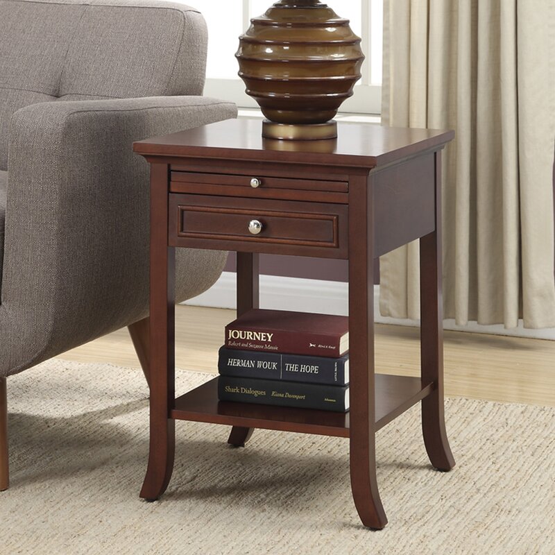 Andover Mills End Table With Storage & Reviews | Wayfair