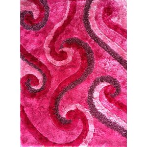 Pavithra Pink Area Rug