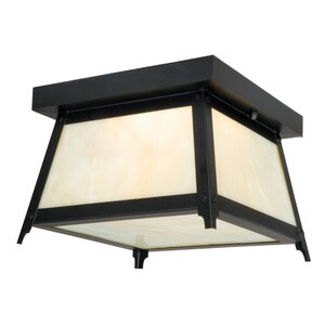 Prairieview 2-Light Outdoor Flush Mount