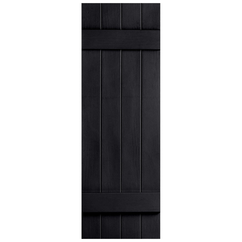 Alpha Shutters Exterior Vinyl 4 Board N Batten Closed Shutter ... Alpha Shutters Exterior Vinyl 4 Board N Batten Closed Shutter ...