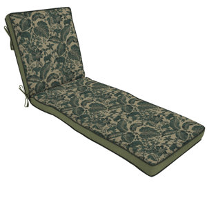 Casablanca Elephant 2 Piece Outdoor Chaise Lounge Cushion Set